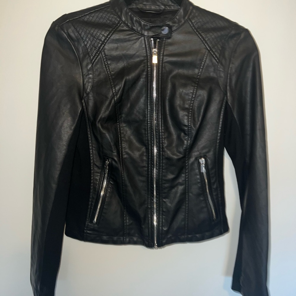 Express Faux Leather Jacket, EUC, Worn only a few times, Size XS Petite